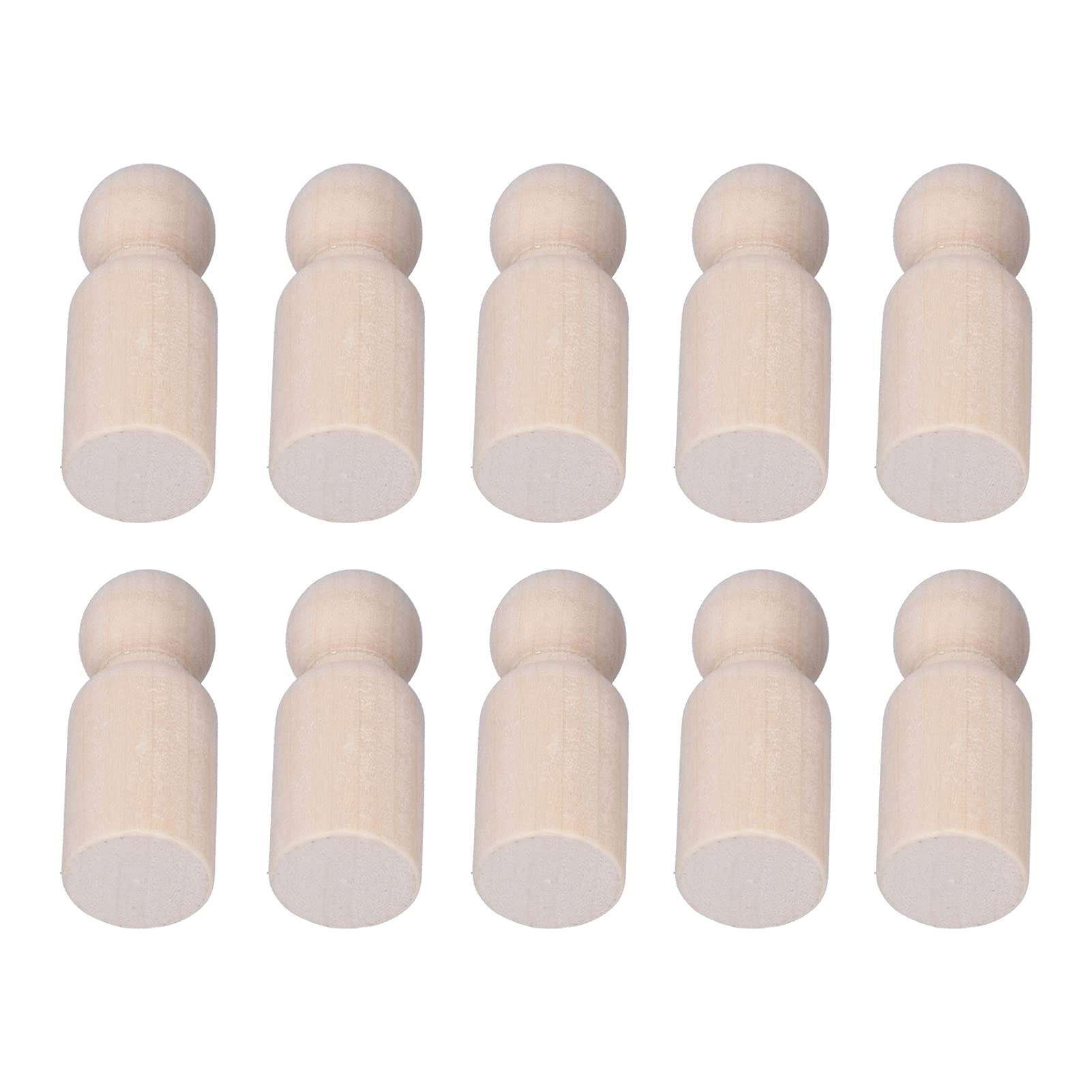 CTHCJ Wooden Peg Figure - 10 pieces