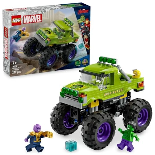 Marvel The Hulk Truck vs. Thanos (76312)