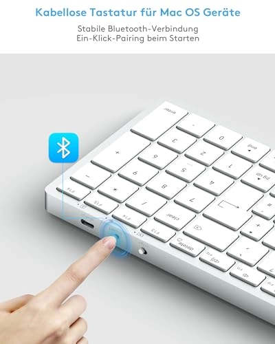Wireless Bluetooth Keyboard for Mac OS - US Wireless
