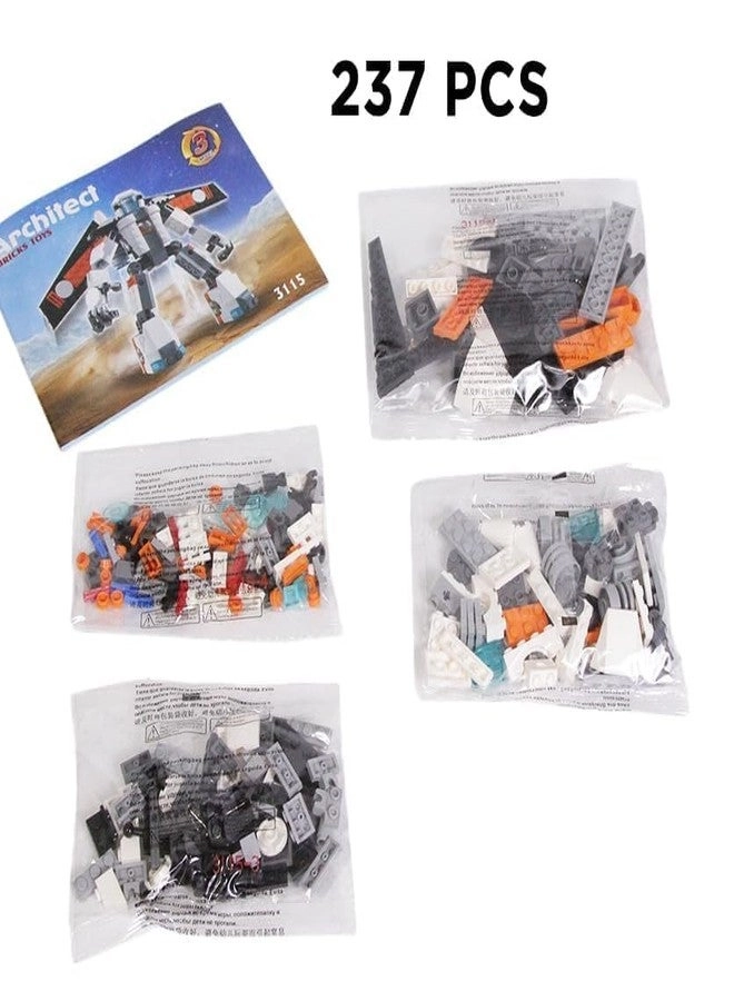 3 in 1 Architect Brick - Space Astronaut 237+ pcs