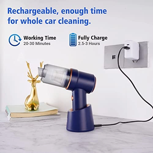 Handheld Car Vacuum Cleaner - 4000mAh