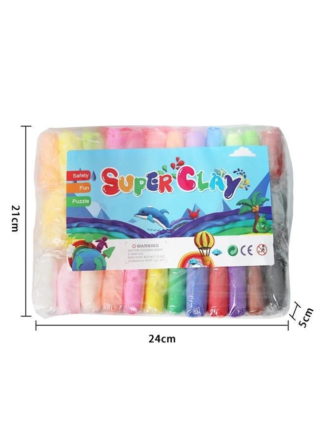 Air Dry Clay Set - 36 colors Non-Toxic