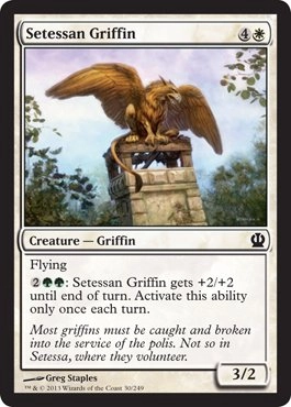 Wizards of the Coast Setessan Griffin 30/249 - Theros