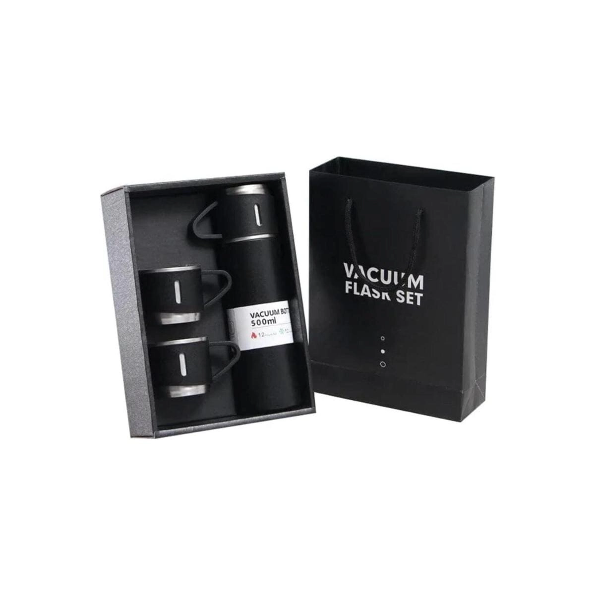 Tradeo Stainless Steel Vacuum Insulated Water Bottle Set - Double Wall Gift Box Included