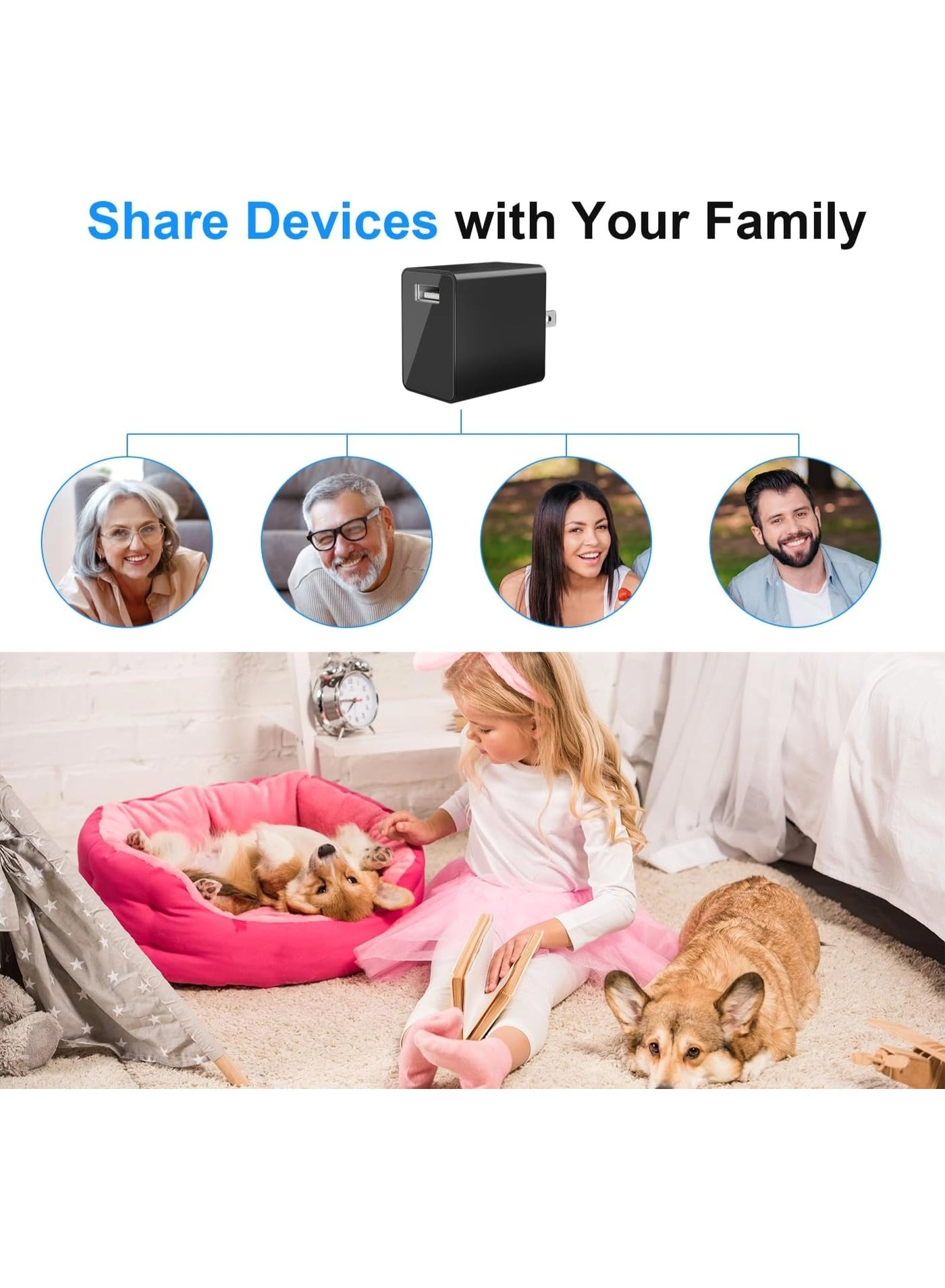 USB Charger Hidden Camera - 1080P