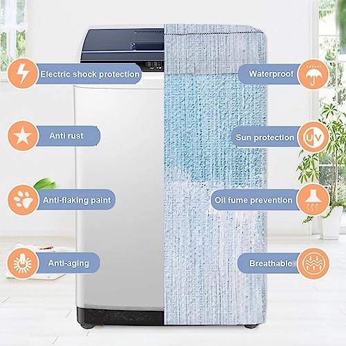 Washing Machine Cover - Top Loader M-53x90x55cm Two birds