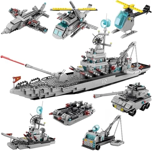 Boat Building Block Sets - 1442PCS
