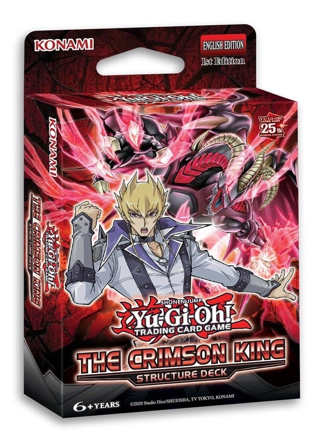 Konami Structure Deck: The Crimson King - 5 Ultra Rares 3 Super Rares 41 Commons