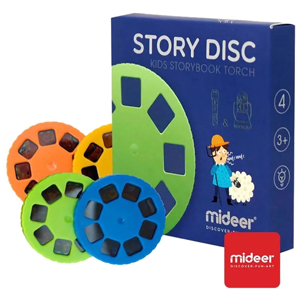 MIDEER Story Projector Disc Set - 3 +