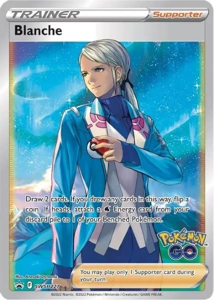 Pokémon Blanche SWSH227 - Full Art Holo Foil