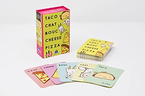 Taco Cat Goat Cheese Pizza - Card Game (French)