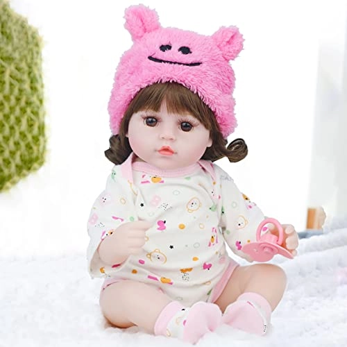 Reborn Baby Doll - 16.5 Inch Vinyl Toddler Girl