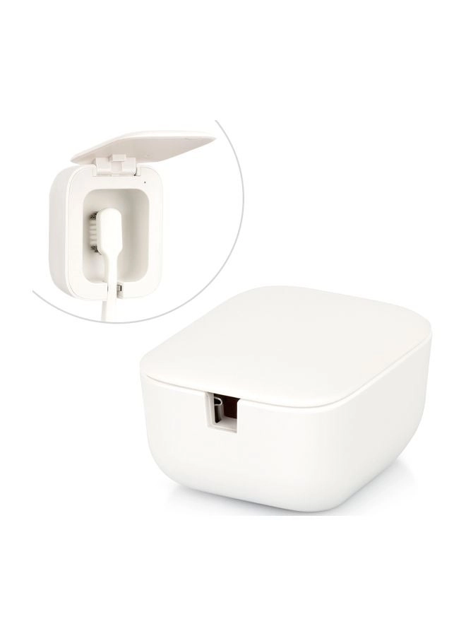 Smart Cleaning Toothbrush Holder - 2 Brush Slots Wall Mounted