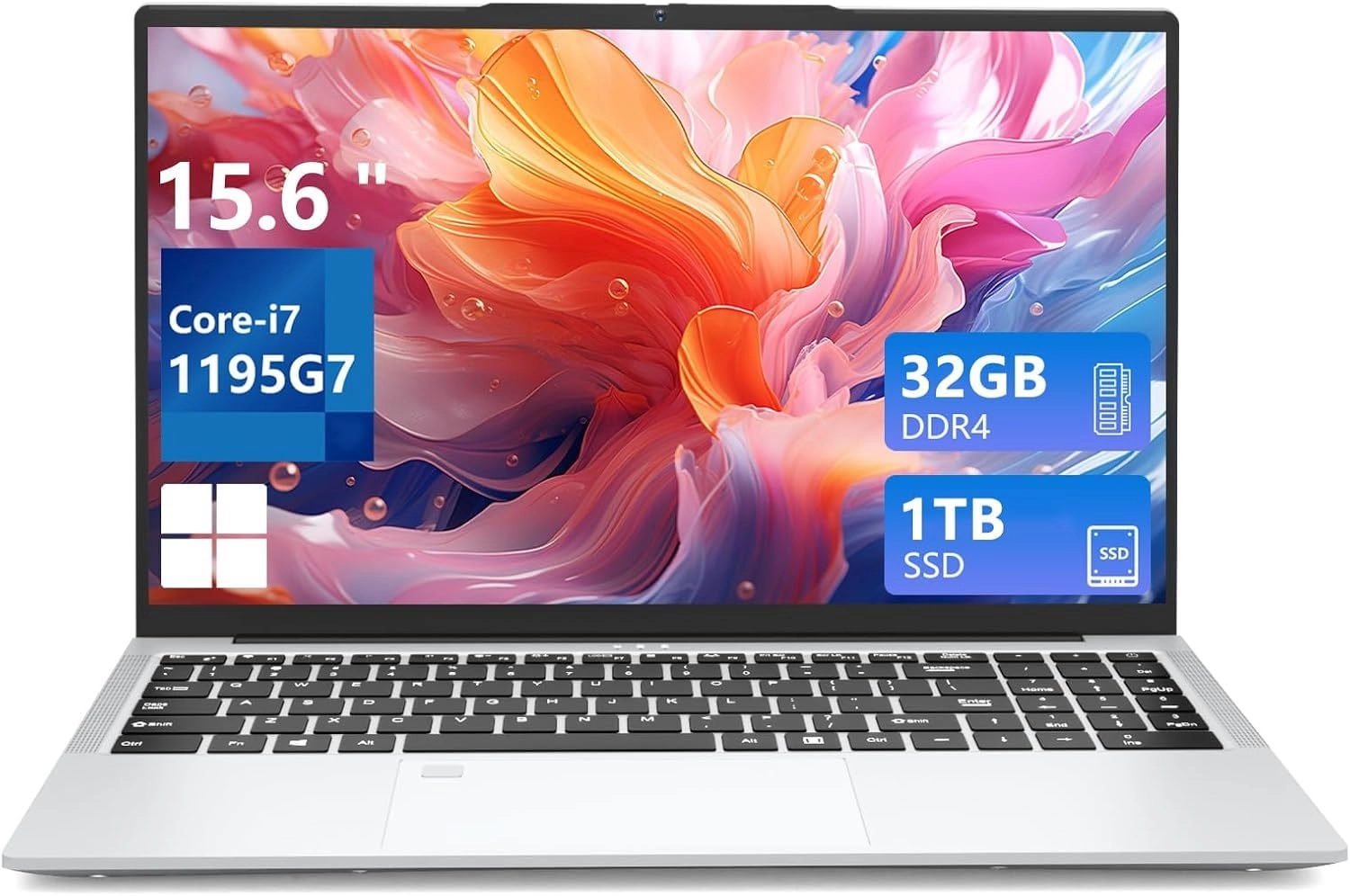 DUNHOO A1 - 15.6'' Core i7-1195G7 32GB DDR5 1TB SSD