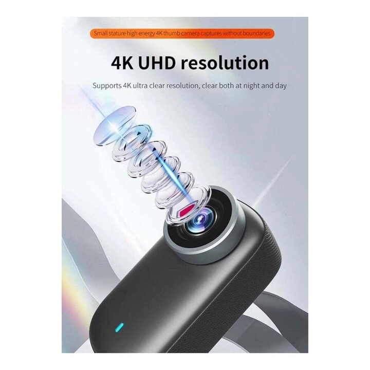 Portable WiFi Mini Sports Camera - 128GB 4K