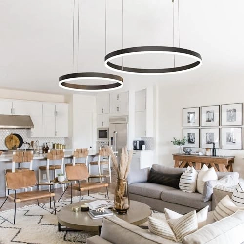Metal LED Chandelier - 200 cm
