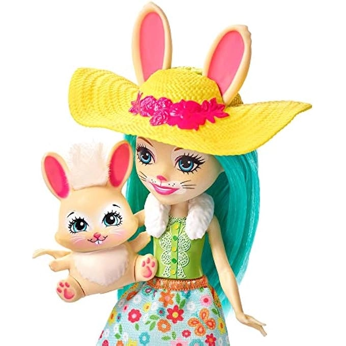 GJX33 - BLOOMS PLAYSET FLUFFY BUNNY DOLL MOP