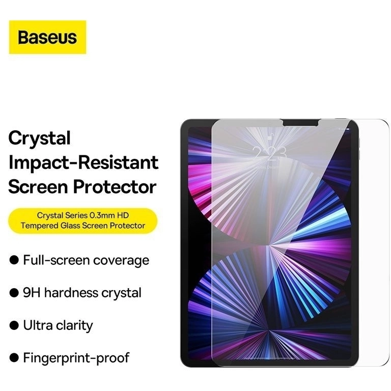 Clear Tempered Glass Screen Protector for iPad Pro 11