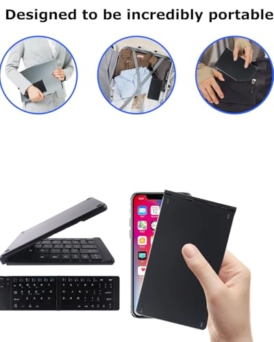 Foldable Bluetooth Keyboard - EN Wireless