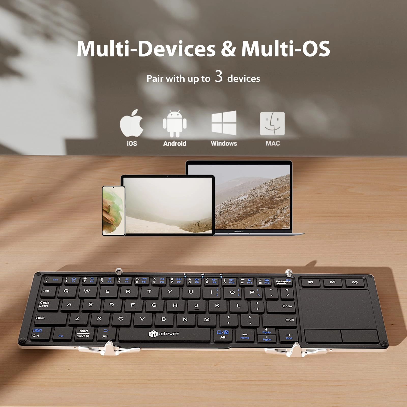 IC-BK08 - QWERTY Bluetooth
