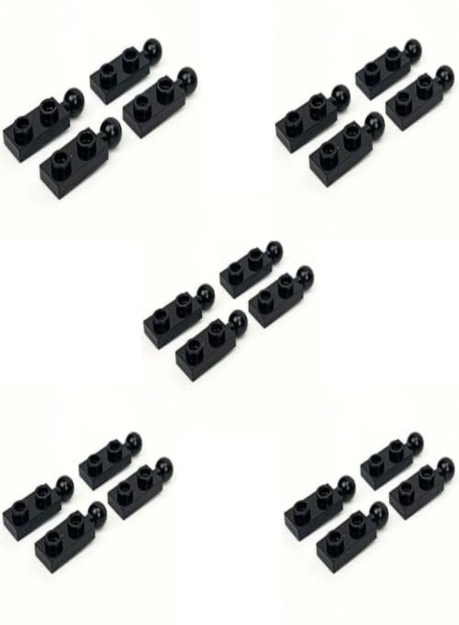 Plate Modified 1x2 with Tow Ball End - Pack of 20