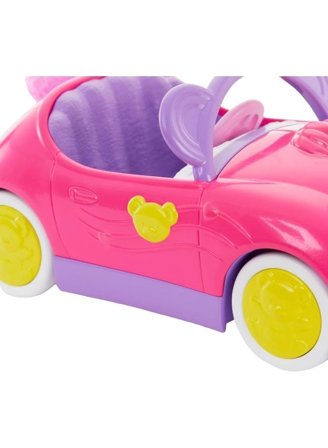 Chelsea Doll & Bear Vehicle Playset - Ages 3+