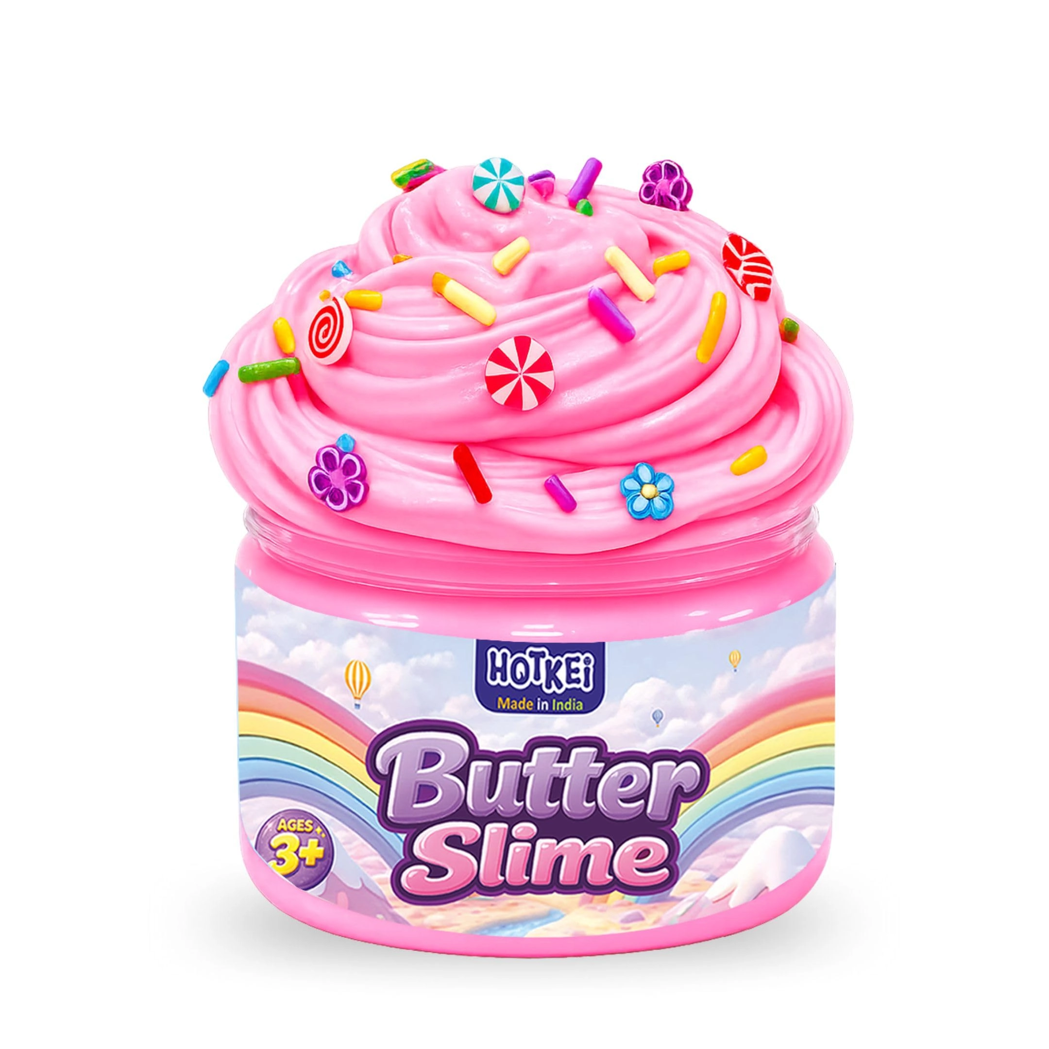 Anduril Retail Pvt. Ltd., Solapur Bazar, Camp, Pune-01 Rose Scented Butter Slime - 3 to 10 Years 1 pieces