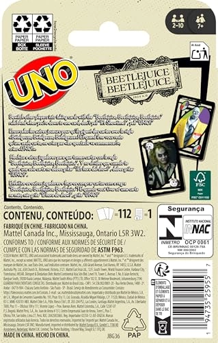 UNO: Beetlejuice - Card Game