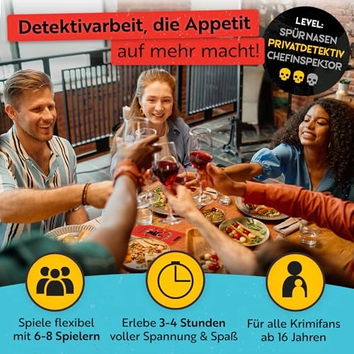 Crime Dinner - German 16 years and up