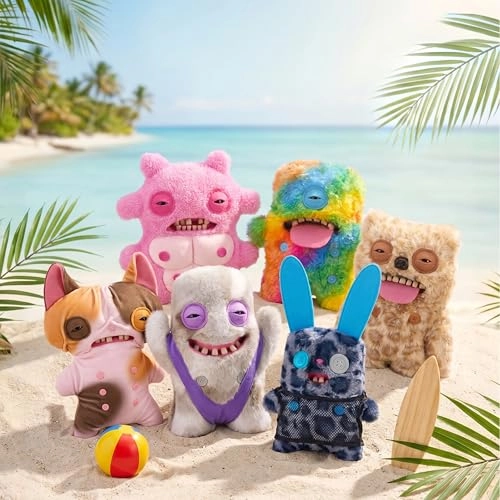 Patchwork Cat Monster - 23 cm