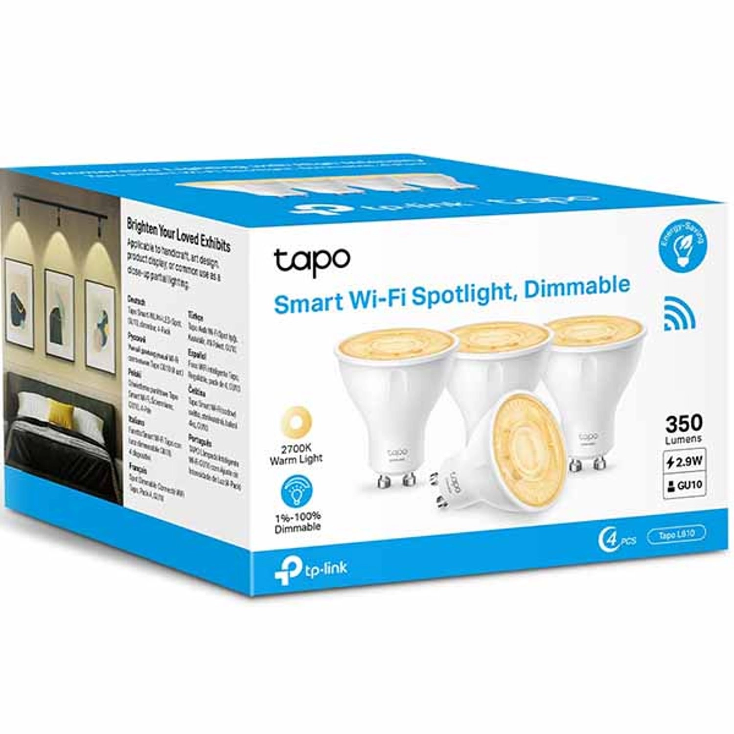 L610 - 4 piece(s) GU10