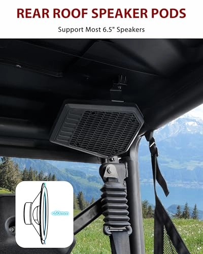 Rear Roof Speakers Pods