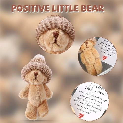 Bear 9 cm Plush - Brown mini