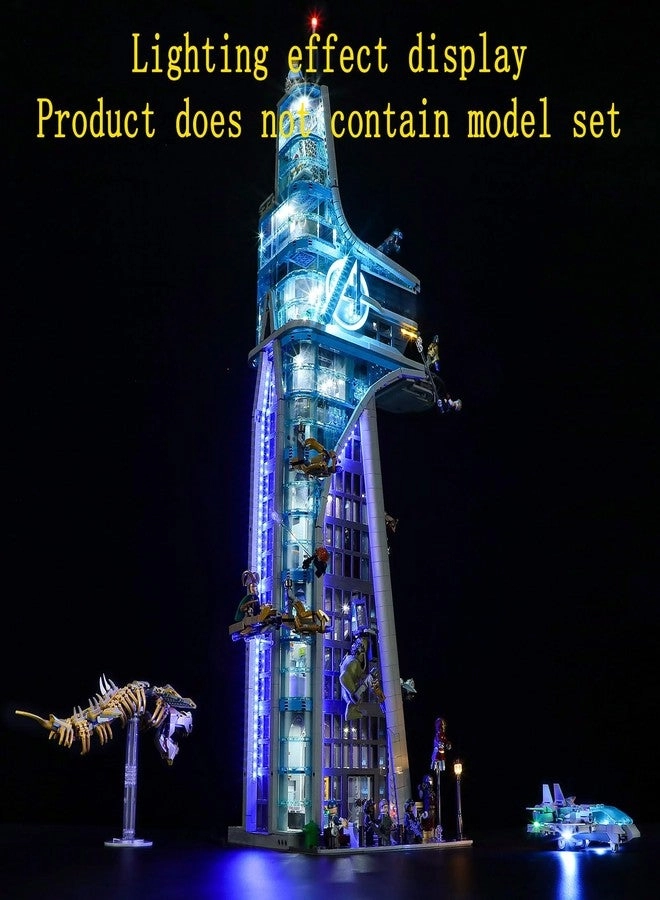 LED Light Kit for LEGO Avengers Tower 76269