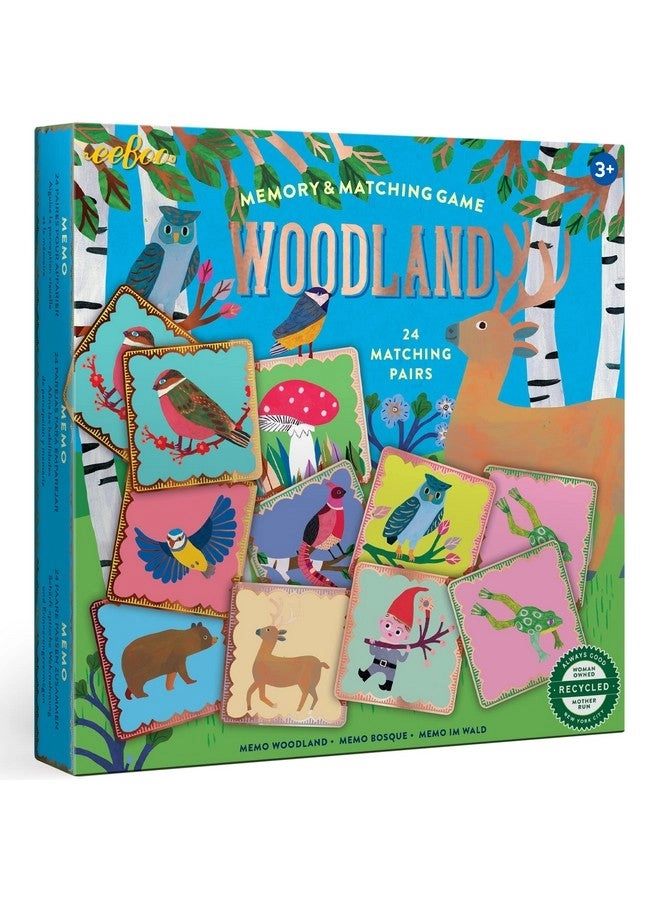 Memory & Matching Game Woodland Holiday - 3+ 18 Themed Matching Pairs