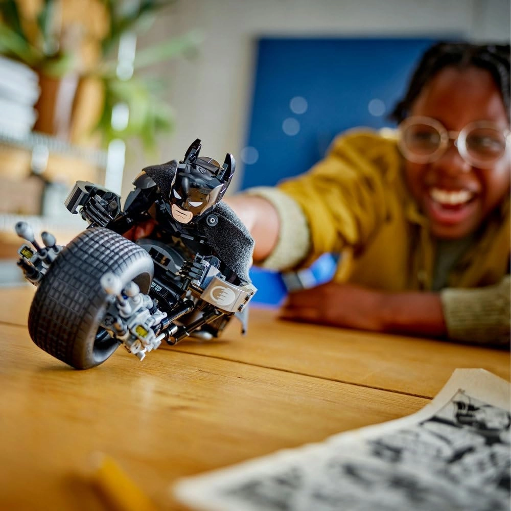 Batman Construction Figure & the Bat-Pod Bike (76273) - The Dark Knight