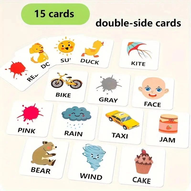 Wooden Kids Car Parking Play Set