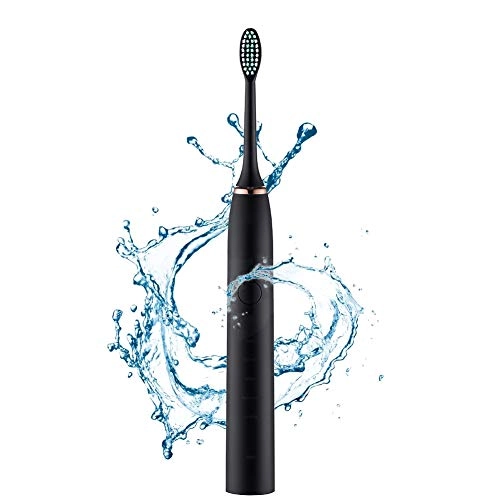 Sonic Toothbrush - 2 Brush Heads 5 Modes USB Charging
