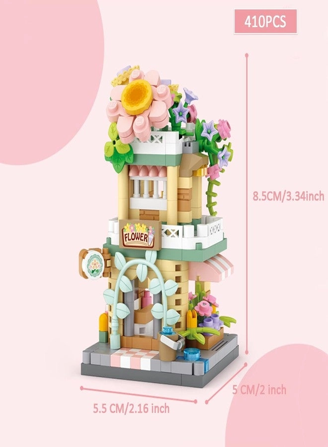 Ice Cream Shop - 400 pcs + Panda Cafe House - 410 pcs + Photo Studio - 350 pcs + Flower Shop - 390 pcs