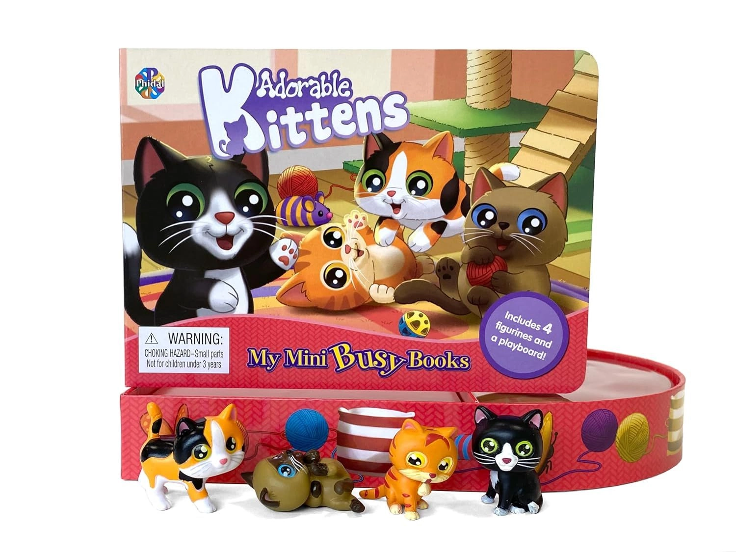 Adorable Kittens Board Book - 3 years+