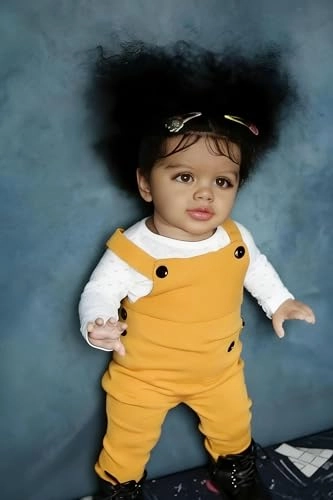 Reborn Toddler Doll - 26 inch Tan Skin Ages 3+