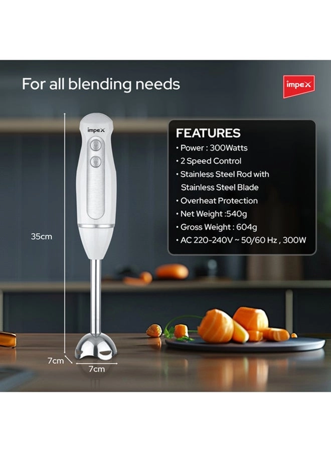 HB 3201 - 2 Speed Control Stainless Steel Rod & Blade