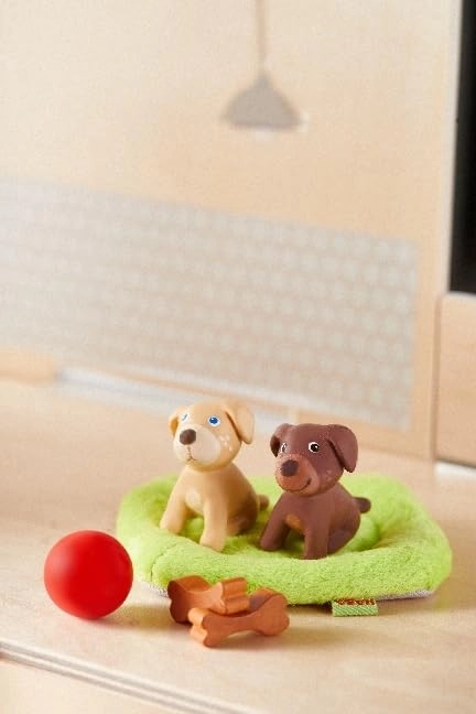 Little Friends - 2 puppies Multicolor