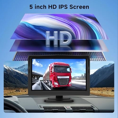 Car Reversing Camera Kit - Night Vision wired 1024*600