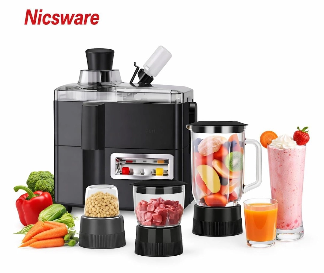 Nicsware Professional Electric Food Processor Blender - 400W