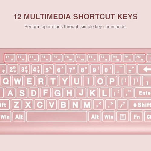 Large Print Backlit Keyboard - Standard Wired