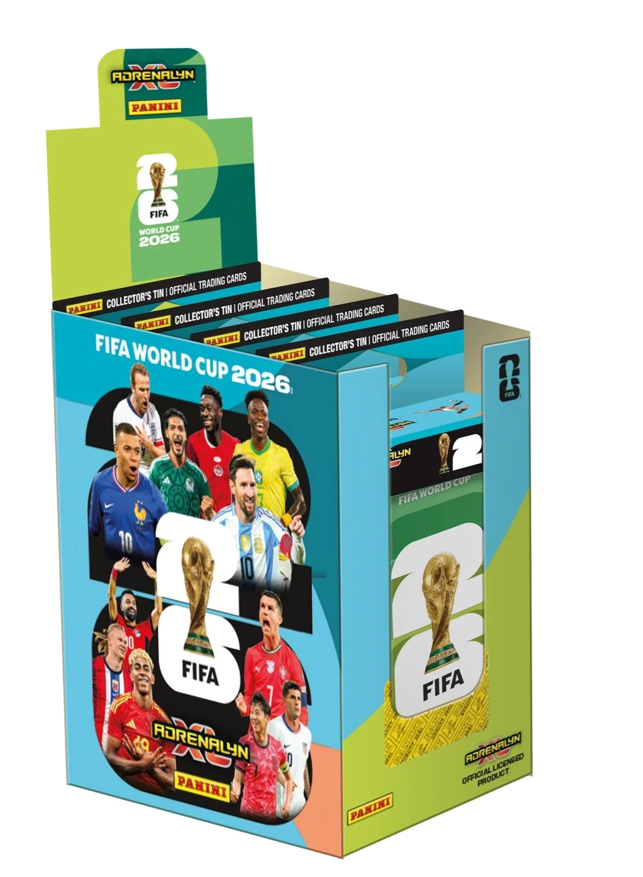 FIFA World Cup 2026 Mini Tin - 5x5cm Pocket-Sized Metal Tin