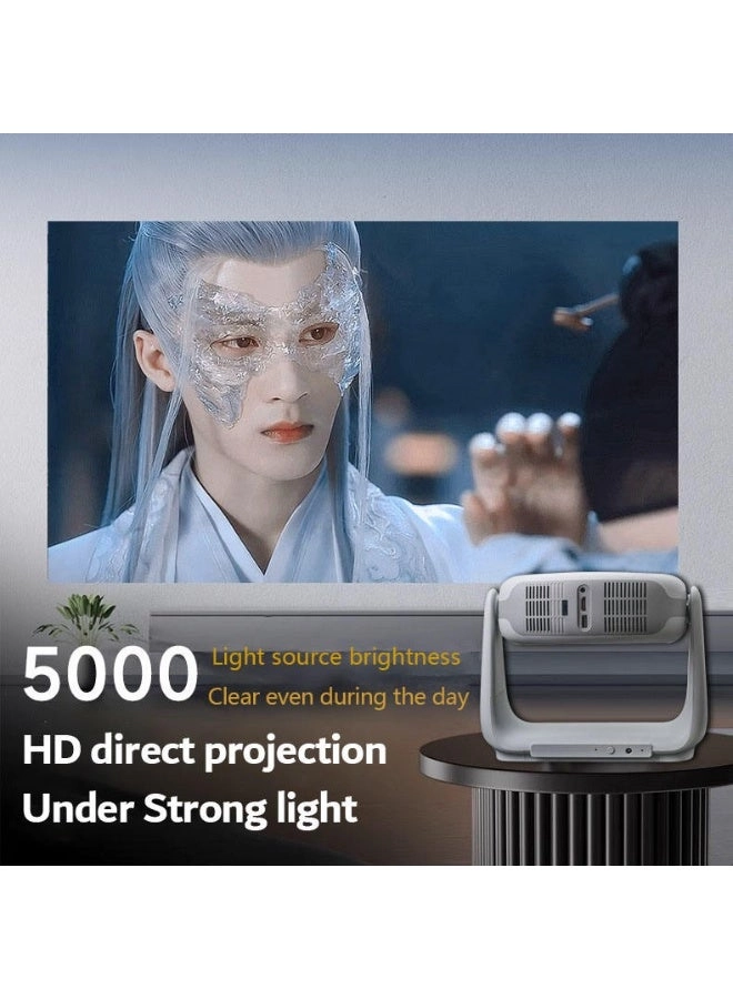 A10 Android Smart LED Projector with 5G WiFi Auto Focus,Max 4K,Wireless Mirror Phone Projectors