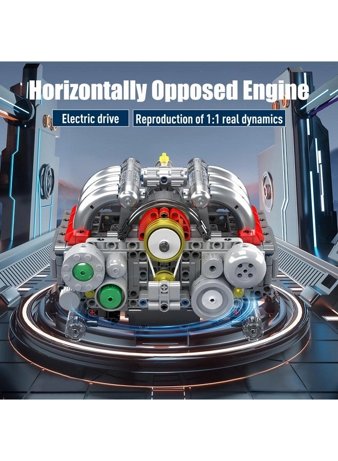 Boxer Engine - 609 Pcs Electric motor