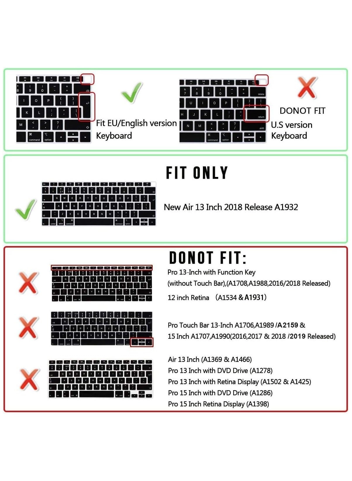 Air 13" with Retina Display & Touch ID - EU/UK Russian English